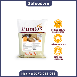 Bột trộn bánh mì hạt lúa mạch nảy mầm Puratos 