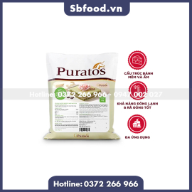 Bột trộn sẵn làm bánh trà xanh Moist Puratos túi 1kg