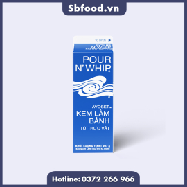 Kem làm bánh Avoset Pour N'whip Pastry Topping Rich's hộp 907g