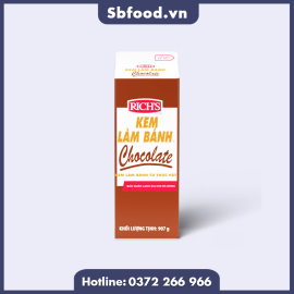 Kem Làm Bánh Chocolate Rich’s hộp 907g