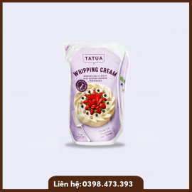 Kem sữa Whipping Cream Tatua 36% béo gói 1 lít