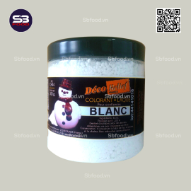 Màu thực phẩm Deco Relief dạng bột gốc dầu màu trắng hộp 300g