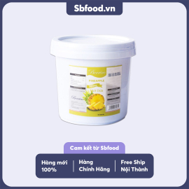 Mứt dứa có xác Berrino Xô 5kg