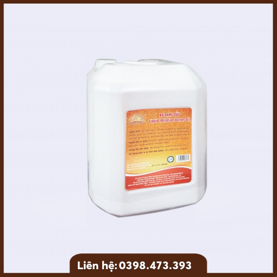 Bơ dầu dạng lỏng Báo Châu Mỹ can 20 lít