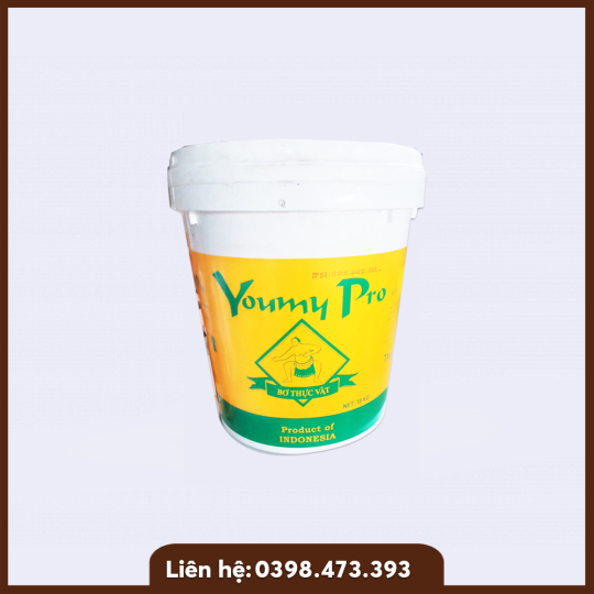 Bơ thực vật youmy xô nhựa 18kg