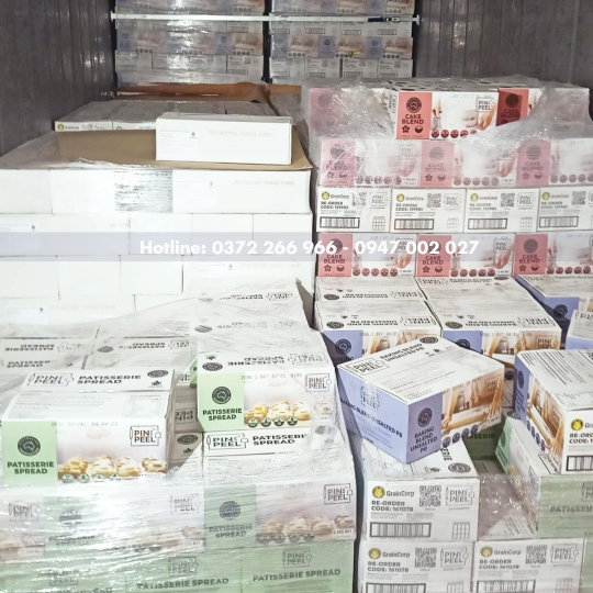 Bơ lạt làm bánh Pin Peel thùng 12.5 kg