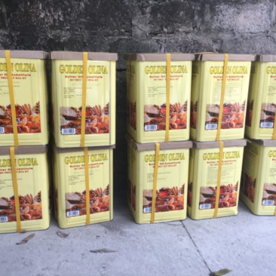 Bơ thực vật Hoa Kỳ Golden Olina thùng 16kg