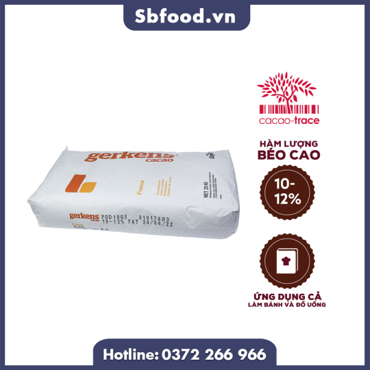 Bôt cacao Puratos bao 25kg POD-10G5