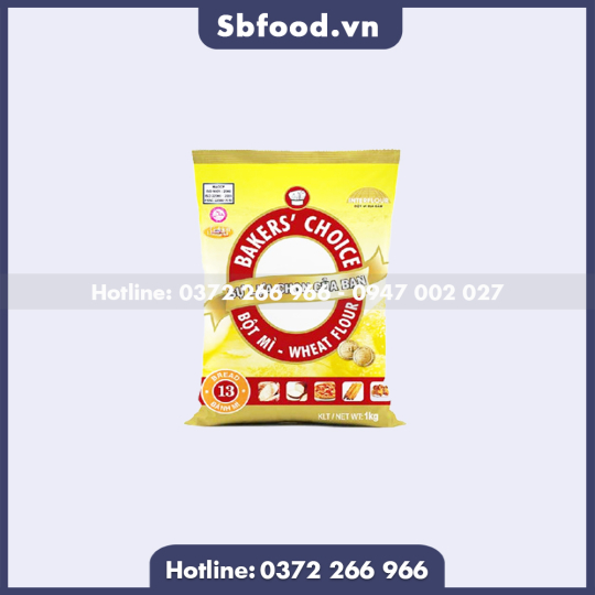 Bột mì số 13 Bakers Choice gói 1kg