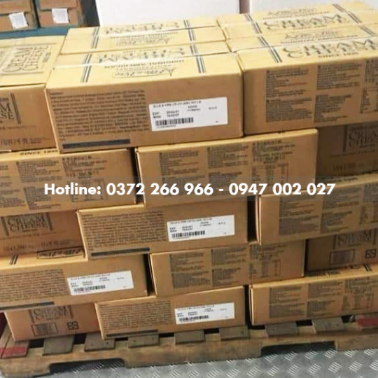 Phô mai kem cream cheese Elle & Vire  khối 1.36kg
