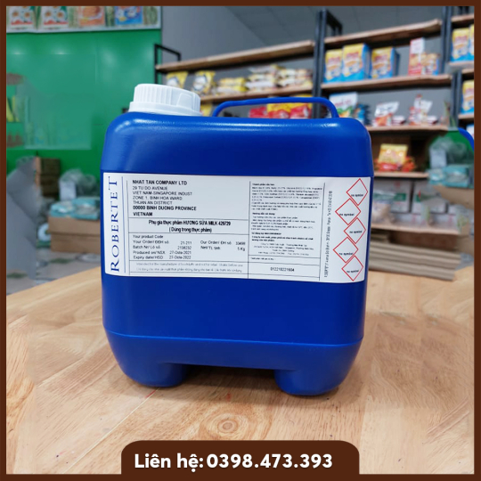 Hương sữa Milk Pháp 429729 can 5 lít