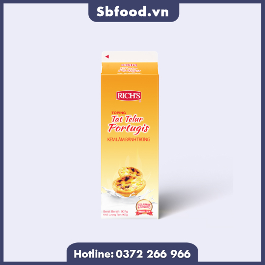 Kem làm bánh trứng Richs hộp 907g