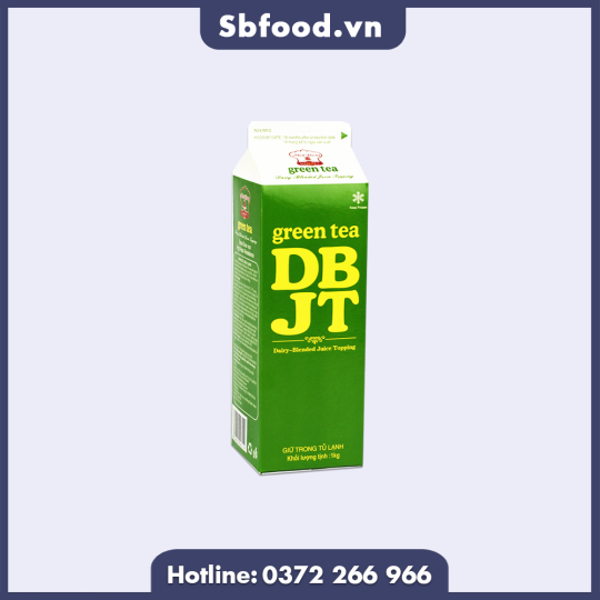 Kem Trang Trí Bánh Vị Trà Xanh Nhất Hương hộp 1kg