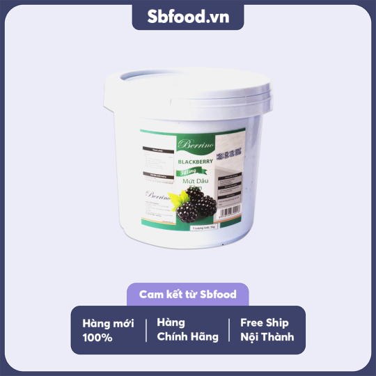 Mứt dâu tằm có xác Berrino Xô 5kg