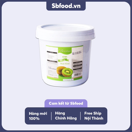 Mứt Kiwi có xác Berrino Xô 5kg