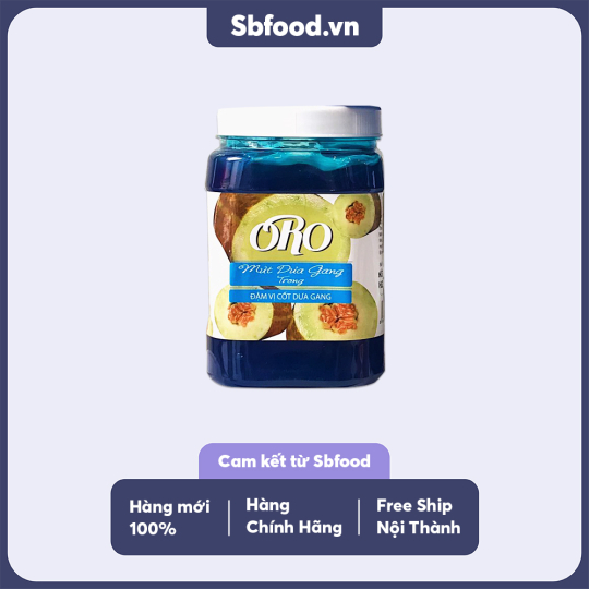 Mứt trong dưa gang Oro hũ 1kg