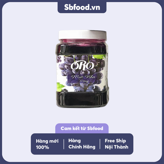 Mứt trong Nho Oro hũ 1kg
