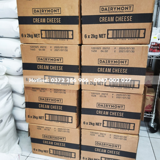 Phô mai lát cam Burger Slices Cheese Dairymont khối 1kg(84 lát)