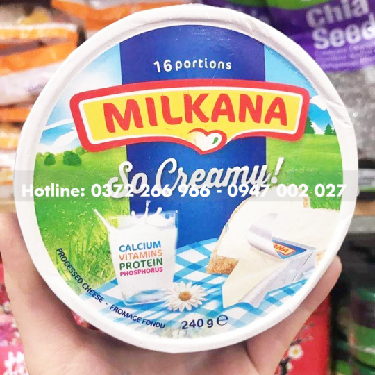 Phô mai Milkana