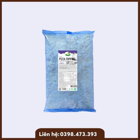 Phô Mai sợi Pizza Topping Arla Pro gói 2kg