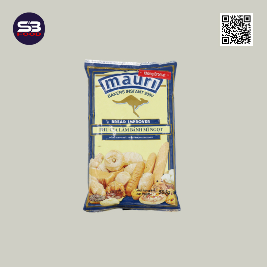 Phụ gia  làm bánh mỳ ngọt Mauri gói 500g