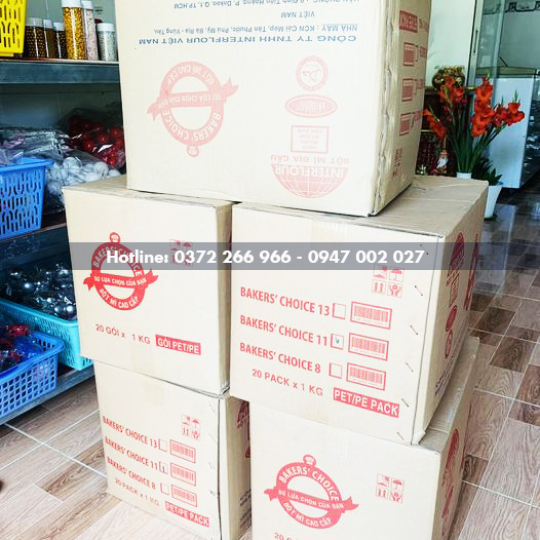 Bột mì số 13 Bakers Choice gói 1kg