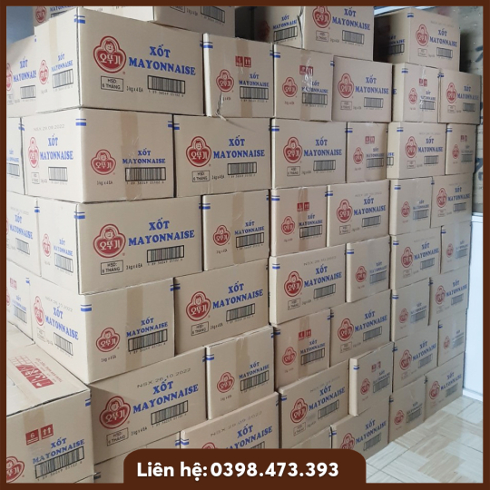  Xốt Mayonnaise Aji-Mayo thùng nhựa 3kg